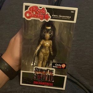 Funko Rock Candy Vinyl Collectible Suicide Squad Enchantress Loot Crate GameStop